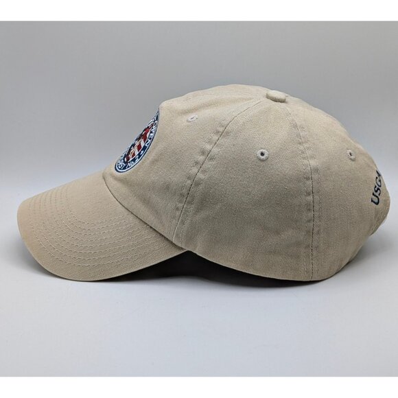 Vintage 2005 U.S. Open Pinehurst No. 2 Tan Adjustable Strap Back Golf Hat Cap - Picture 3 of 5